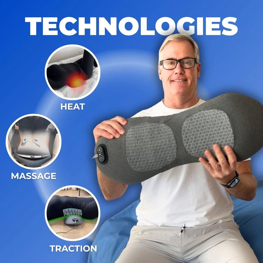 Relevia 3-in-1 Back Pain & Sciatica Relief Massager