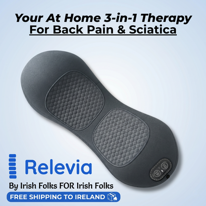 Relevia 3-in-1 Back Pain & Sciatica Relief Massager