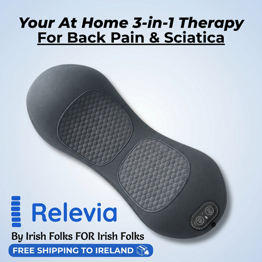Relevia 3-in-1 Back Pain & Sciatica Relief Massager